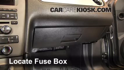 2013 Ford Mustang 3.7L V6 Convertible Fuse (Interior) Check